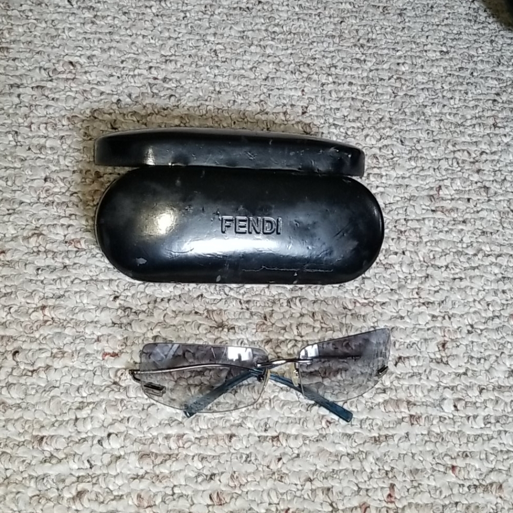 Fendi Blue Blade Sunglasses